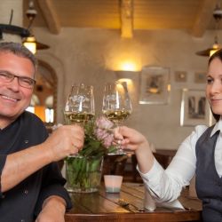 Auf Ihren Besuch freuen sich die Gastronomen Tatiana und Salvatore De Pascalis